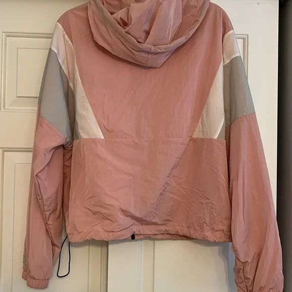 NWOT Victoria's Secret PINK Hooded Windbreaker Jacket - Picture 11 of 15
